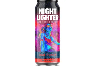Alus dzēriens NIGHT LIGHTER Red Punch 8% 0,5L sk.D