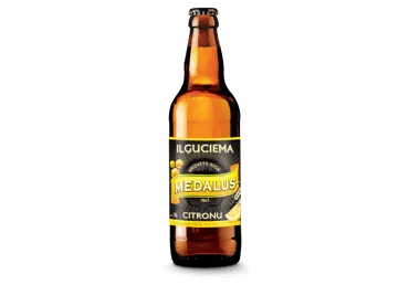 Alus IĻĢUCIEMA Medalus Citrons 5,5% 0,5L D