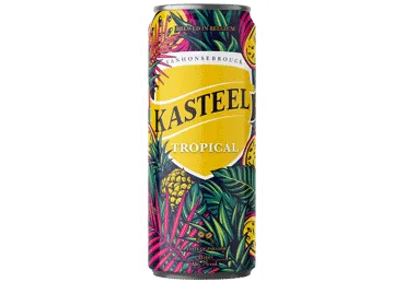 Alus KASTEEL Tropical 7% 0,33L skārdenē D