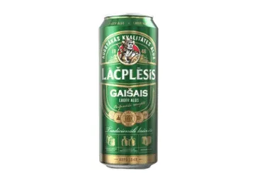 Alus LĀČPLĒSIS Gaišais 4,8% 0,5L sk.D