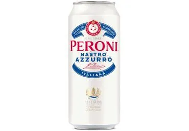 Alus PERONI 5% 0,5L skārdenē D