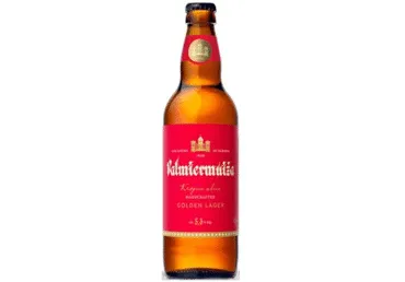 Alus VALMIERMUIŽAS Krogus, Golden lager, stiklā, 5.3%, 0.5l (DEP)