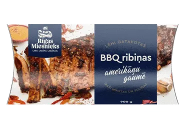 Amerikāņu BBQ Gril-ribas RM lēni gatavotas 900g