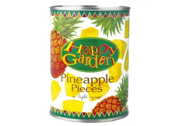 Ananasu gabaliņi HAPPY GARDEN 565g