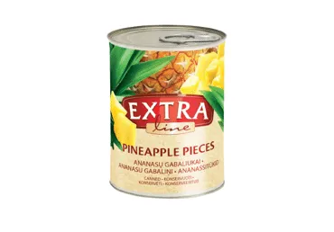 Ananasu gabaliņi sīrupā EXTRA LINE 565g
