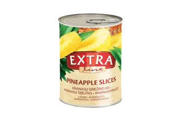 Ananasu šķēlītes vieglā sīrupā EXTRA LINE 565g