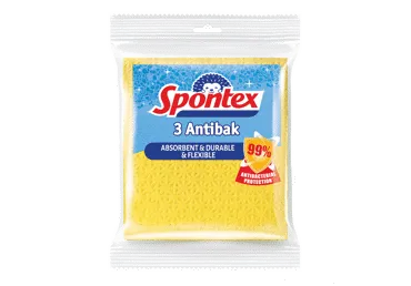 Antibakteriālie sūkļi SPONTEX Antibak 3gab.