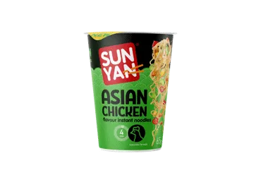 Nūdeles ā/p Sun Yan vistas garša cup 65g