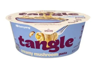 Ātri pagatavojamas nūdeles SAMYANG Tangle sēņu, trauciņā 105g