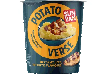 Ātri pagatavojams SUN YAN kartupeļu biezenis ar vistu 50g