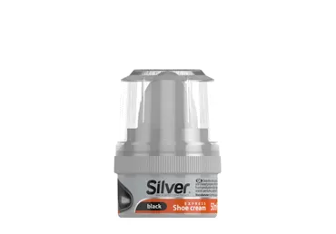 Apavu krēms bundžiņā SILVER melns 50ml