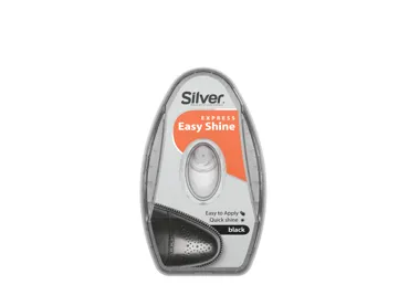 Apavu sūklis ar dozat. SILVER melns 6ml