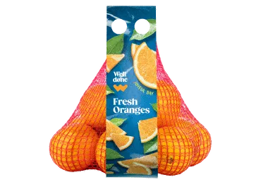Apelsīni fasēti WELL DONE 1kg