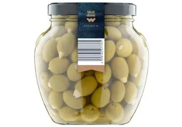 Ar mandelēm pildītas olīvas WELL DONE PREMIUM 1650g