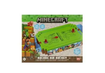Arkādes spēle Minecraft gaisa hokejs