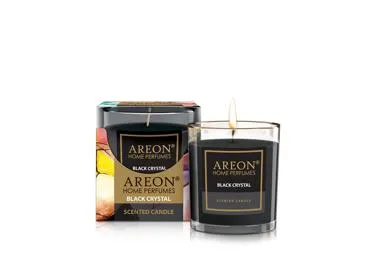 Aromātiska svece AREON Black Crystal 7x8cm