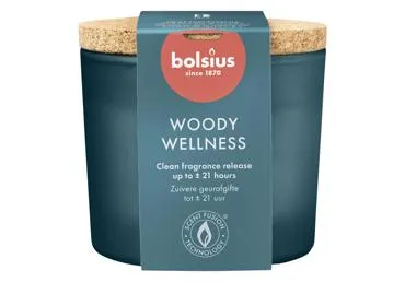 Aromātiska svece BOLSIUS Woody Wellness 8,3x7,6cm