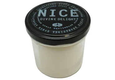 Aromātiska svece traukā NICE Divine delight