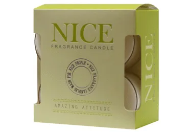 Aromātiskās tējas sveces NICE Amazing Attitude 8gab.