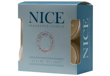 Aromātiskas tējas sveces NICE Divine delig.8gab.