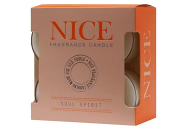 Aromātiskās tējas sveces NICE Soul Spirit 8gab.