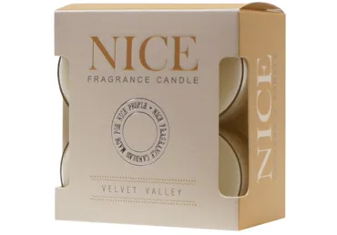 Aromātiskās tējas sveces NICE Velvet Valley 8gab.