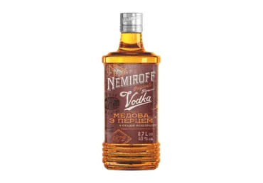 Arom. degvīns Nemiroff Honey Pepper 40% 0,7l