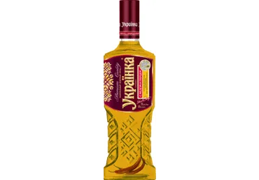 Arom.degv.UKRAINKA honey, pep.40% 0,7L