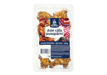 Asie cāļa kūpinātie pusspārni RM 400g