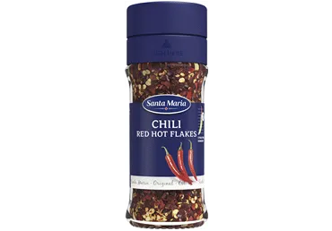 Asie sarkanie čili pipari SANTA MARIA pārslas 28g