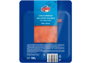 Atlantijas laša fileja WIDE OCEAN auksti kūpināta 100g