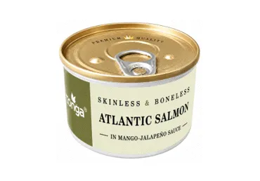 Atlantijas lasis bez ādas mango-halapenjo mērcē BANGA 160g