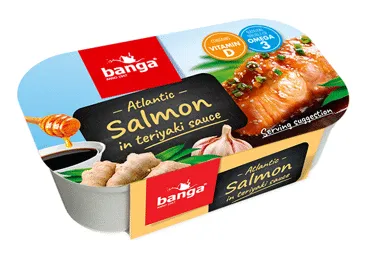 Atlantijas lasis terijaki mērcē BANGA 120g