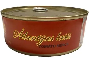 Atlantijas lasis tomātu mērcē QH 240g