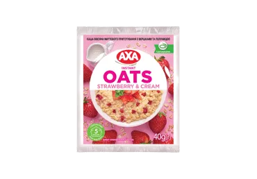 Putra Axa ā/p auzu ar zemenēm un saldo krējumu 40g