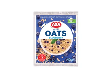 Auzu pārslu putra Axa ar mellenēm 40g