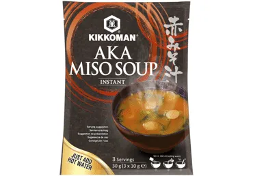 Ātri pagatavojamā zupa KIKKOMAN Aka Miso 3x10g