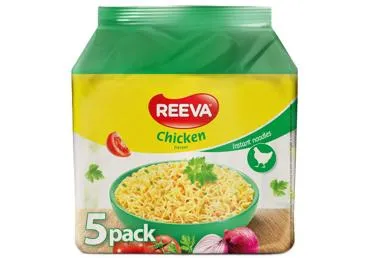 Ātri pagatavojamas nūdele REEVA vistas garša 5x60g