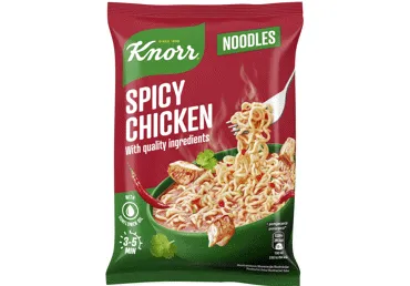 Ātri pagatavojamas nūdeles KNORR pikantas vistas garša 63g