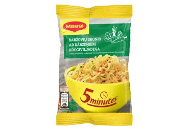 Ātri pagatavojamas nūdeles MAGGI ar dārzeņu garšu 59.2g
