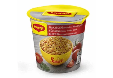 Ātri pagatavojamas nūdeles MAGGI ar krējuma-tomātu garšu 62g