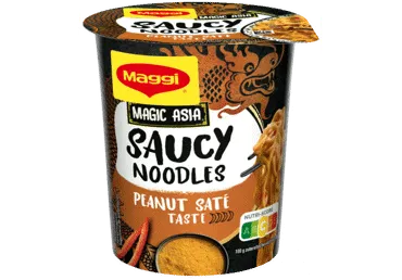 Ātri pagatavojamas nūdeles MAGGI Magic Asia Peanut Sate 75g