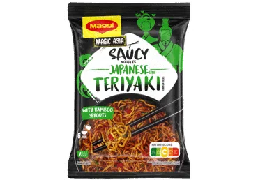 Ātri pagatavojamas nūdeles MAGGI Magic Asia Teriyaki 128g