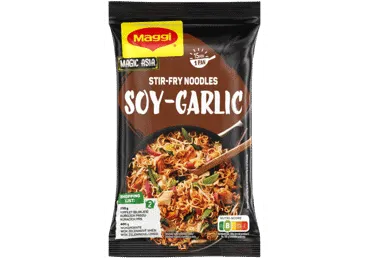 Ātri pagatavojamas nūdeles MAGGI Soy Garlic 185g