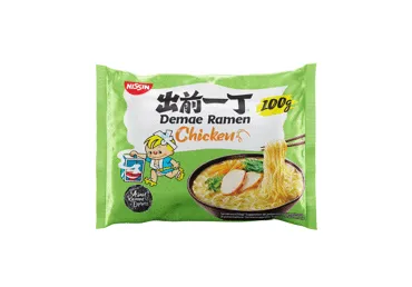 Ātri pagatavojamas nūdeles NISSIN Ramen vistas 100g
