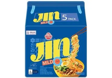 Ātri pagatavojamas nūdeles OTOKI Jin Ramen Mild 5paka 600g