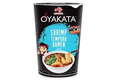 Ātri pagatavojamas nūdeles OYAKATA garneļu tempura 61g