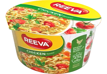 Ātri pagatavojamas nūdeles REEVA ar vistas garšu 75g