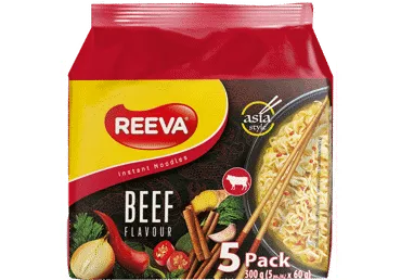 Ātri pagatavojamas nūdeles REEVA Asia Style liellops 5x60g