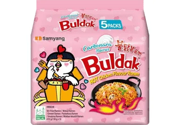 Ātri pagatavojamas nūdeles SAMYANG Carbonara 5x130g